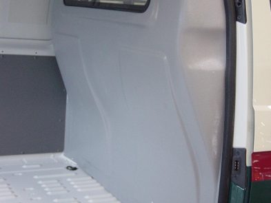 Separatiewand kunststof grijs